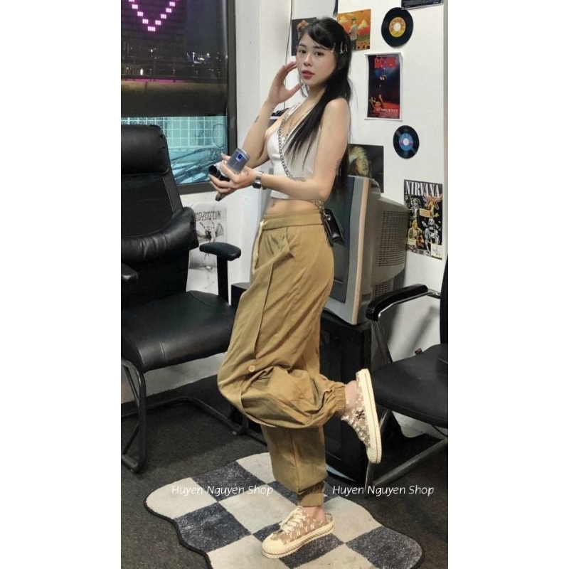 Quần Jogger Kaki phong cách