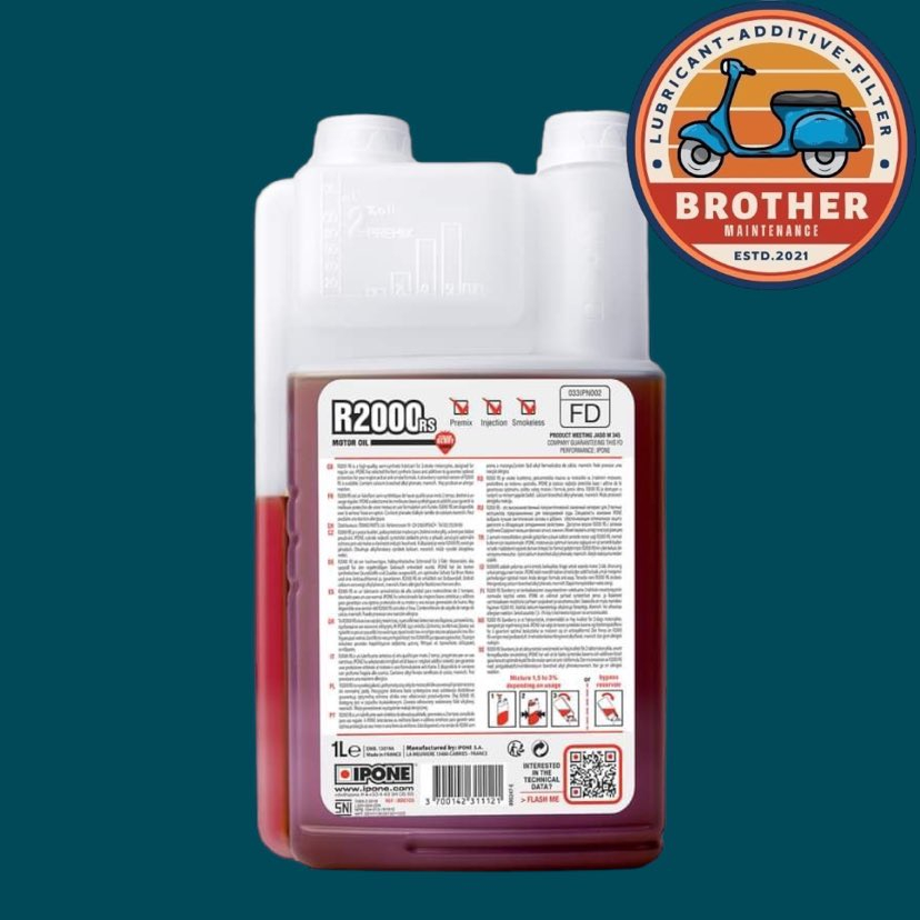 Nhớt 2T Hương Dâu IPONE SELF OIL 1L