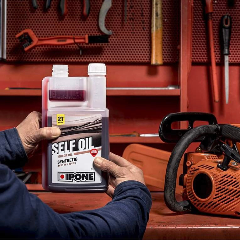 Nhớt 2T Hương Dâu IPONE SELF OIL 1L