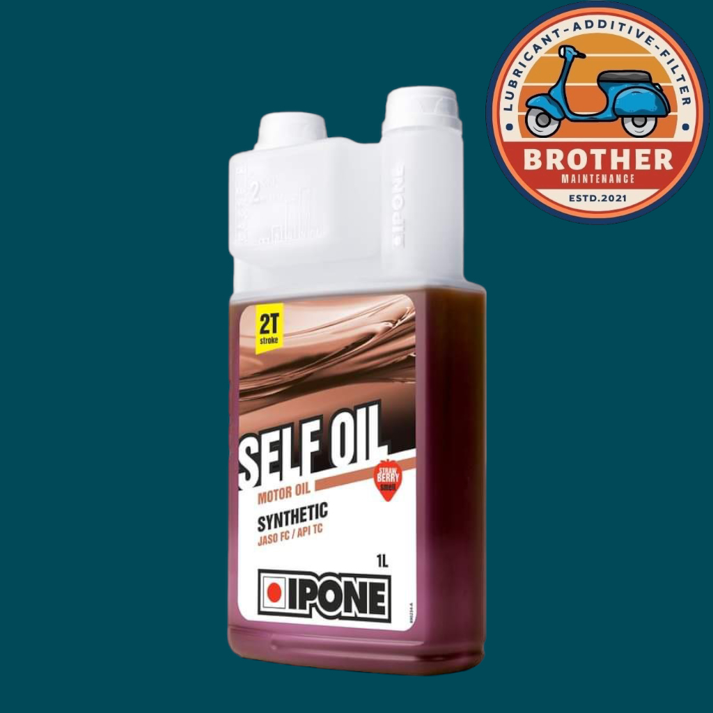 Nhớt 2T Hương Dâu IPONE SELF OIL 1L