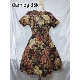 đầm dạ bao form đẹp size M (b19) eo71