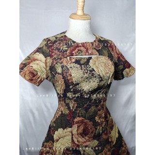 đầm dạ bao form đẹp size M (b19) eo71