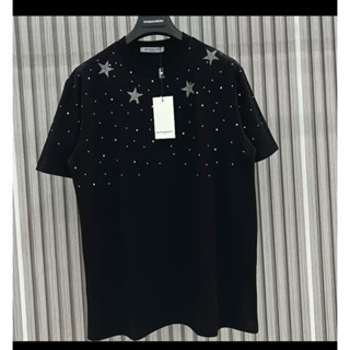 Áo phông Nam Nữ IN Họa Tiết Ngôi Sao kim tuyến chất cotton thời trang boy phố hottrend