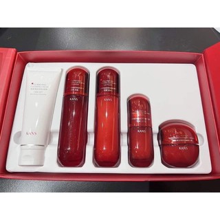 Bộ kans đỏ dưỡng da trắng mịn bổ sung collagen