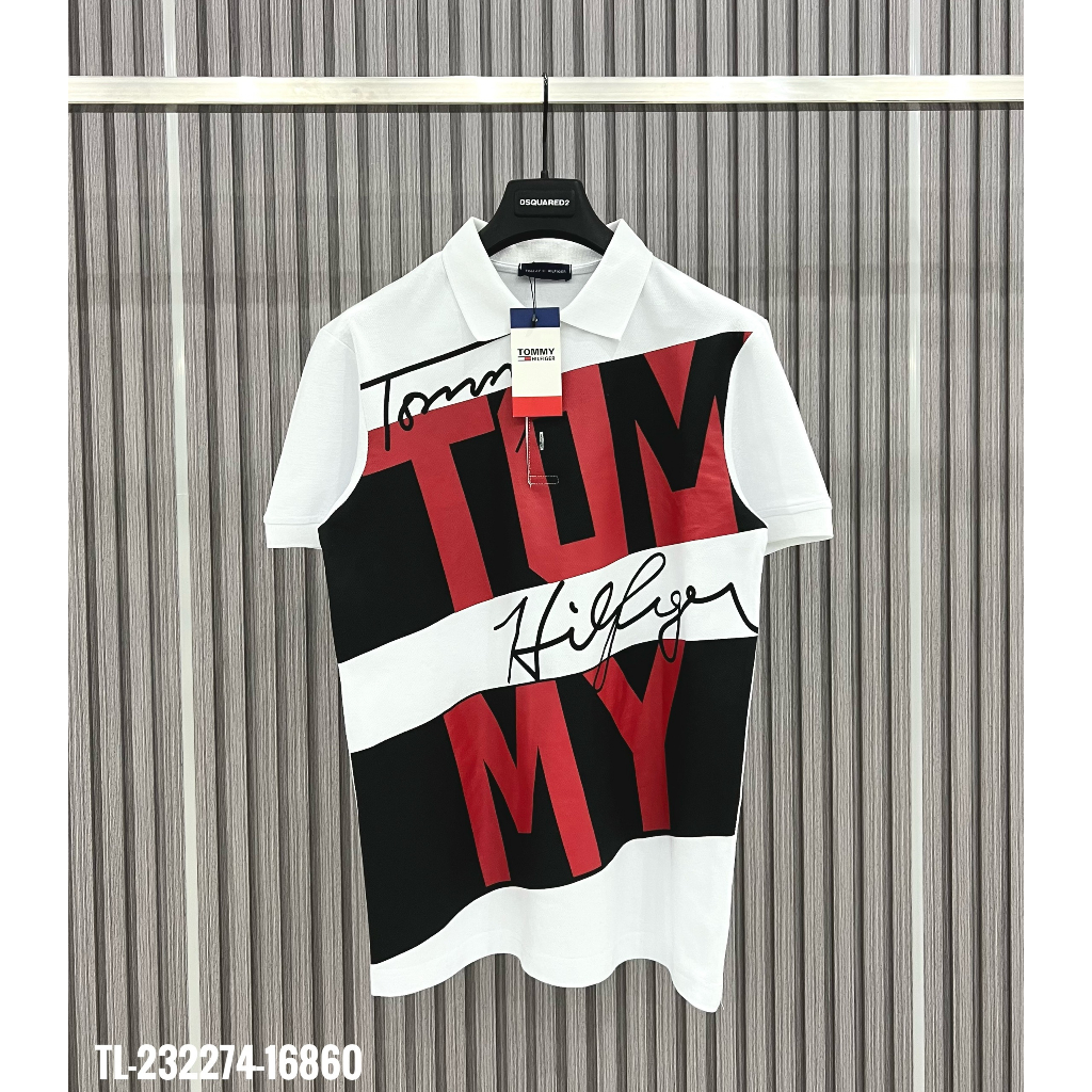 🔥Hot🔥Áo polo Tommy in hình thiết kế hot trend Nam nữ New 2023