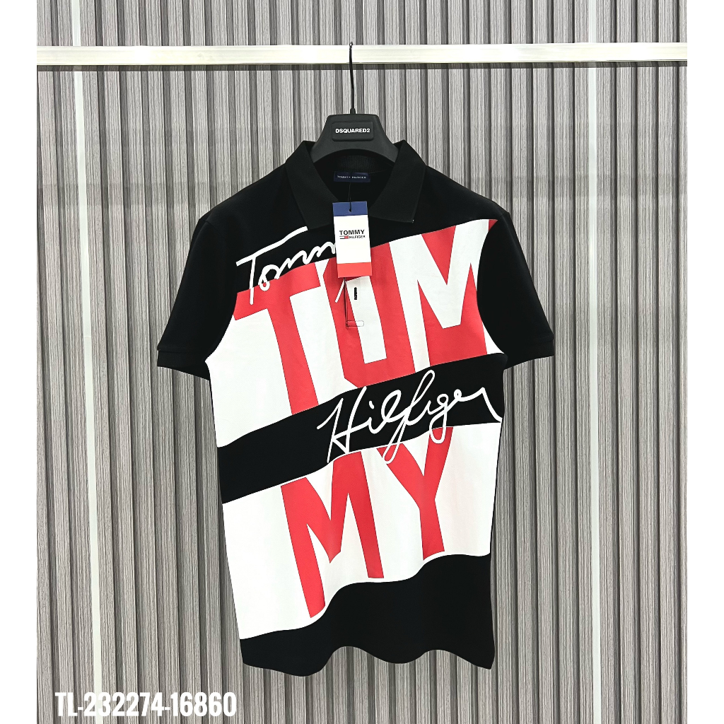 🔥Hot🔥Áo polo Tommy in hình thiết kế hot trend Nam nữ New 2023