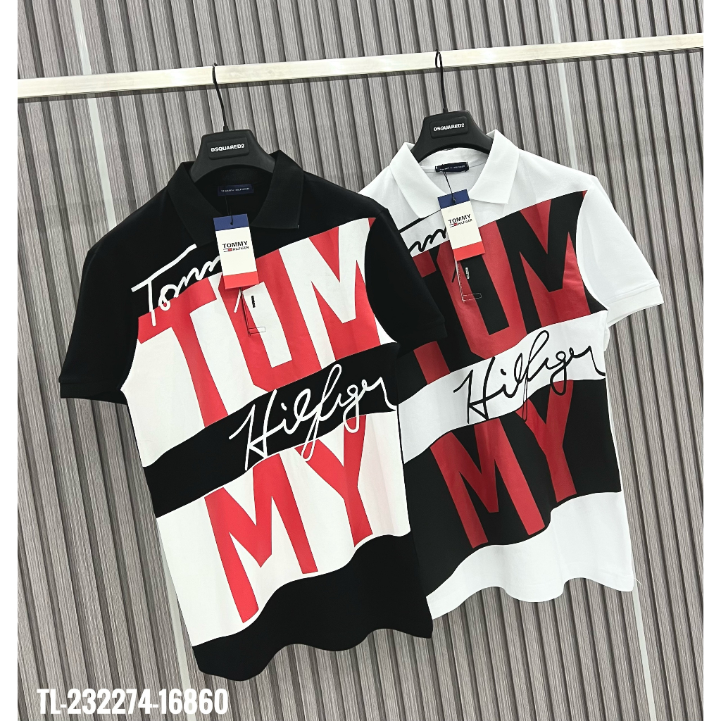 🔥Hot🔥Áo polo Tommy in hình thiết kế hot trend Nam nữ New 2023