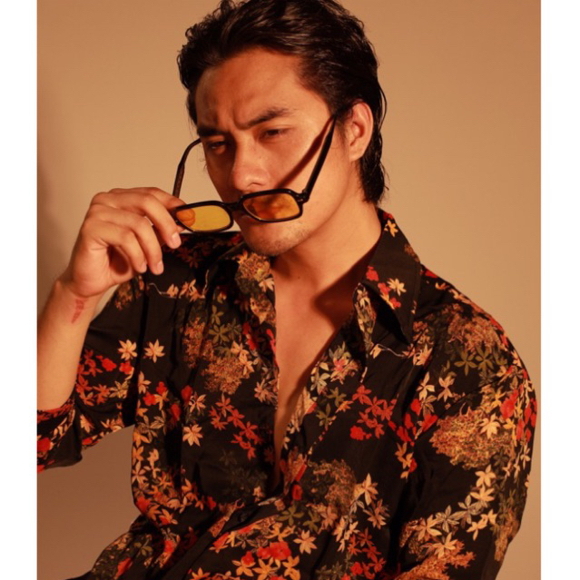 Áo sơ mi tay dài Myron lụa Mango không nhăn - Flo Menswear