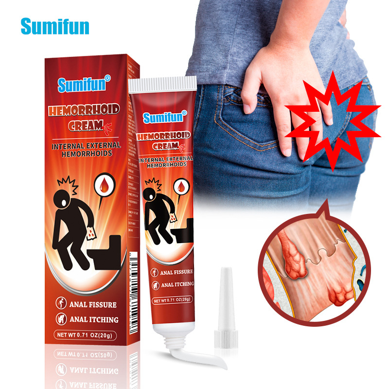 Kem bôi hết trĩ Sumifun giúp làm sạch trĩ hậu môn kéo búi trĩ giảm nứt hậu môn tuýp 20g