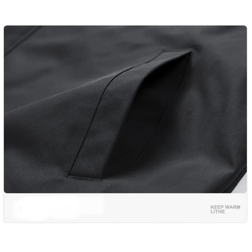 Áo Khoác Big Size Nam REVERED  - Áo Khoác Gió Nam 2 Lớp Kháng Nước với Nón, Chống Nắng và Chống Nước KG3