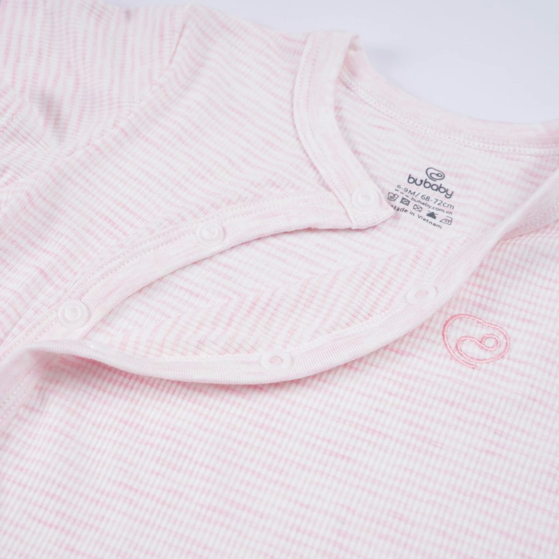 Bubaby Body đùi ngắn tay cài chéo Joyful - BU Siro BSR230801