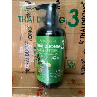 Dầu gội dược liệu Thái Dương 3 Hoa Lá 500ml