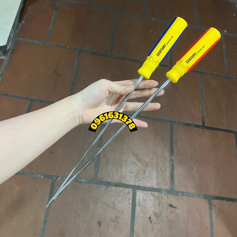 Tô vít 1 đầu có nam châm, tua vít sọc thân 6 độ dài 30cm