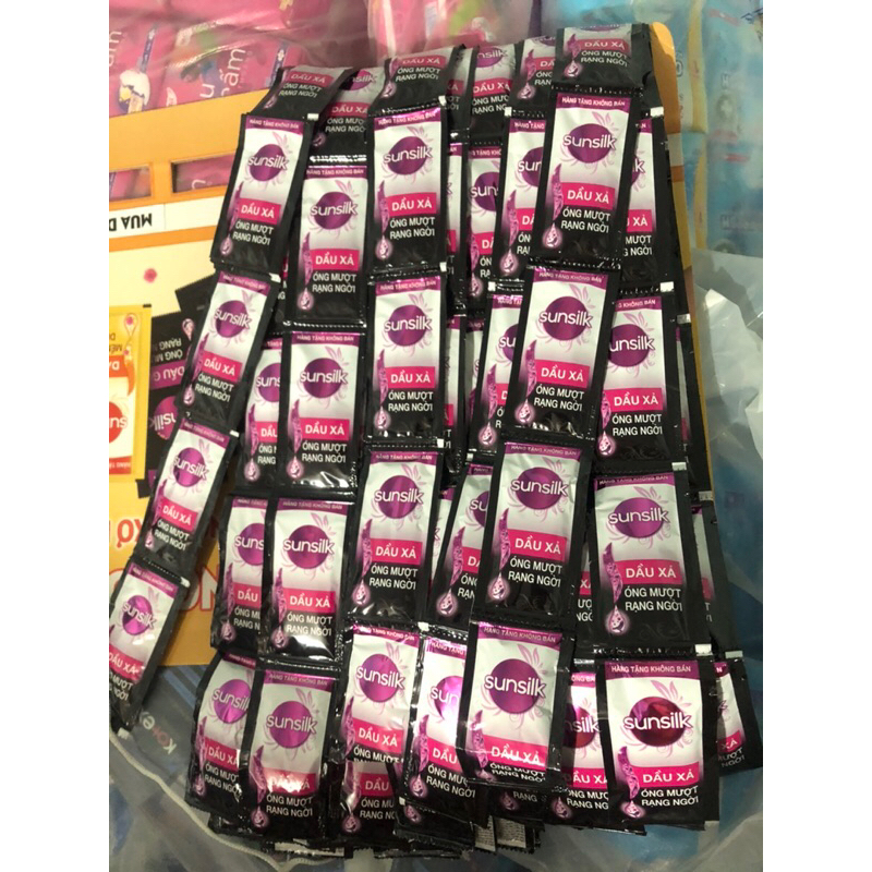 Mua 1 dây dầu gội sunsilk đen 6g tặng 1 dây dầu xả
