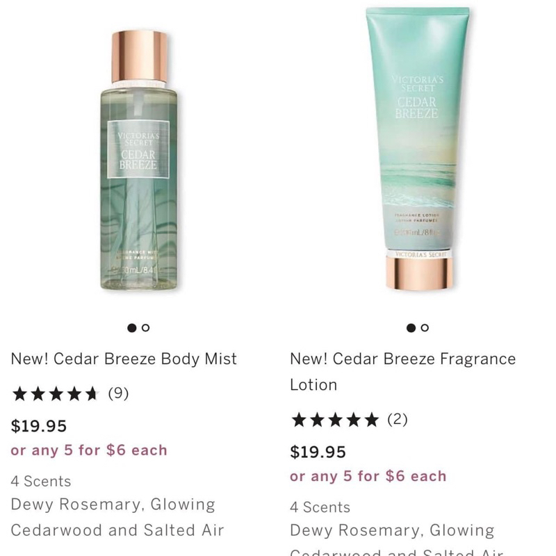 Xịt thơm cơ thể Body mist Victoria’s Secret