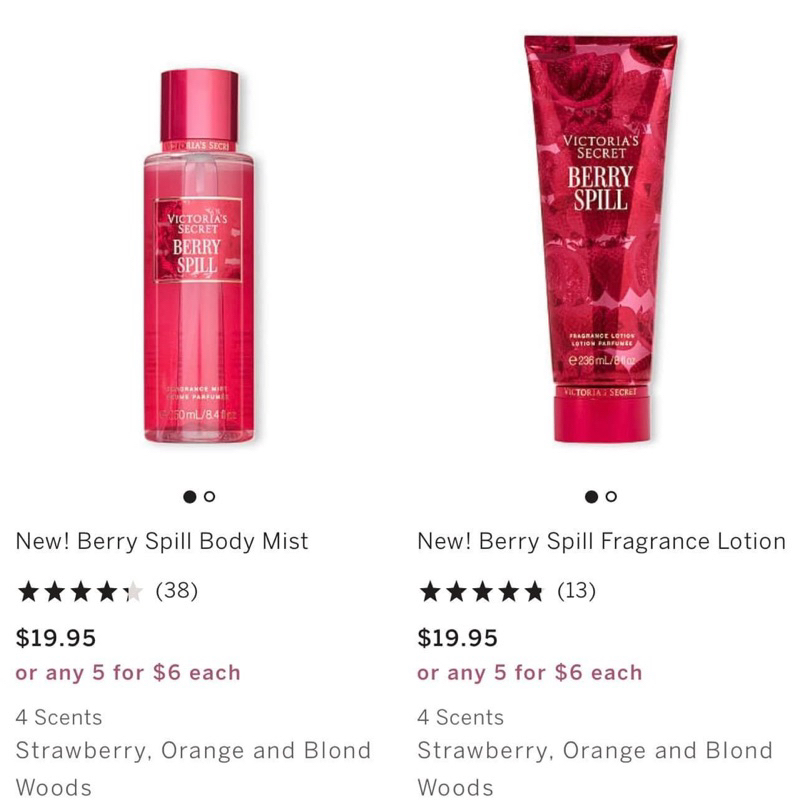 Xịt thơm cơ thể Body mist Victoria’s Secret