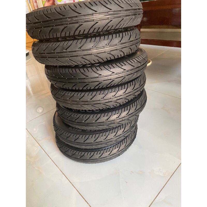 Vỏ xe đạp điện không ruột 12x250 - Lốp không săm xe điện 12 x 250 thay thế cho xe Theli, Lihaze...