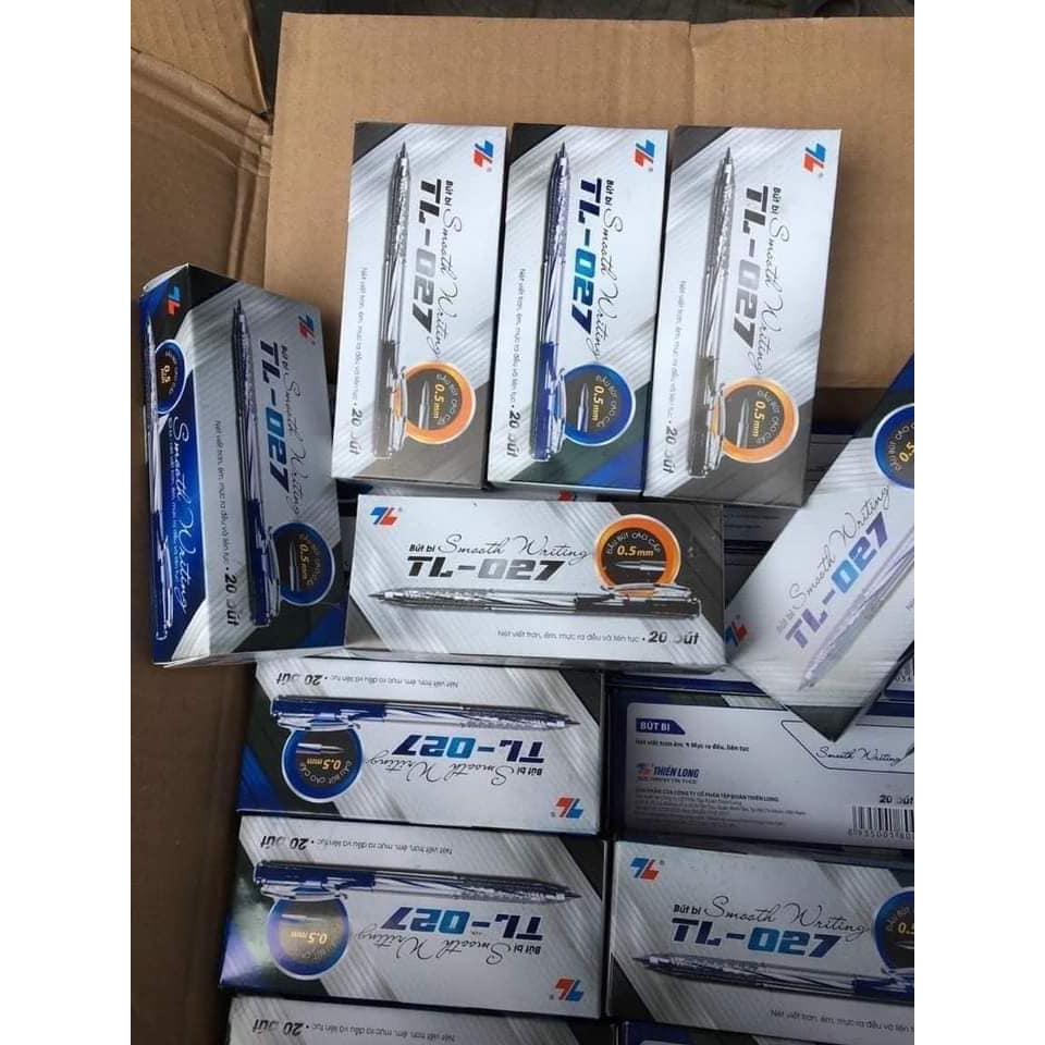 Bút bi TL 027  - mực xanh, đen