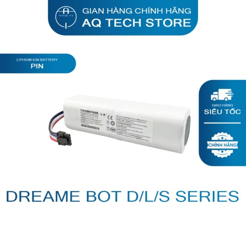 Pin Robot hút bụi Dreame D9/D9 Pro/D9Max/ Z10 Pro/ L10/ L10s Ultra