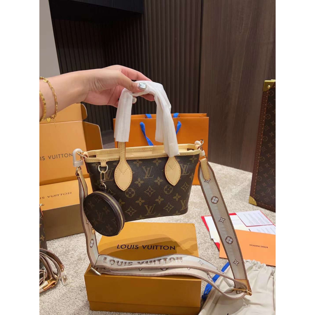TÚI LV NEVERFULL SZ20 DA THẬT