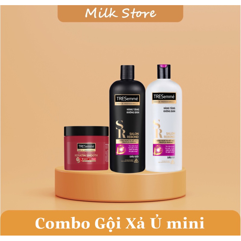 Combo Gội Xả 70ml - Ủ 50ml