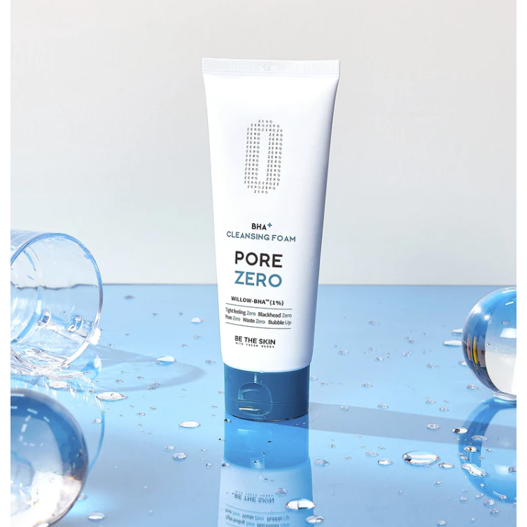 SRM làm sạch sâu BE THE SKIN BHA+ PORE ZERO CLEANSING FOAM