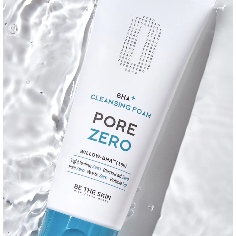 SRM làm sạch sâu BE THE SKIN BHA+ PORE ZERO CLEANSING FOAM