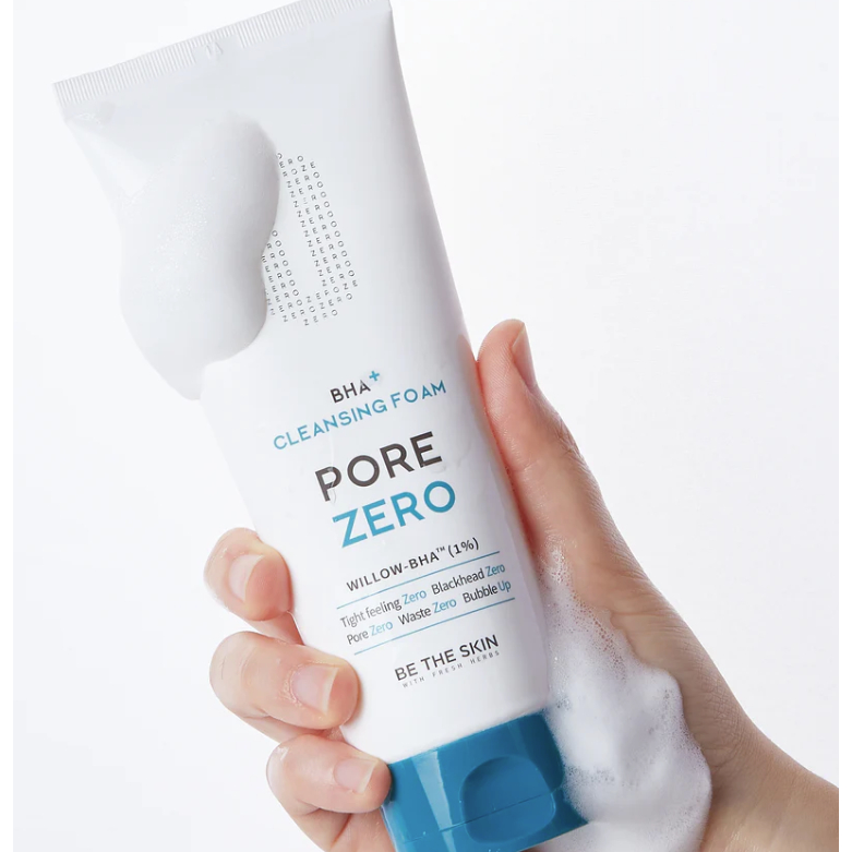 SRM làm sạch sâu BE THE SKIN BHA+ PORE ZERO CLEANSING FOAM