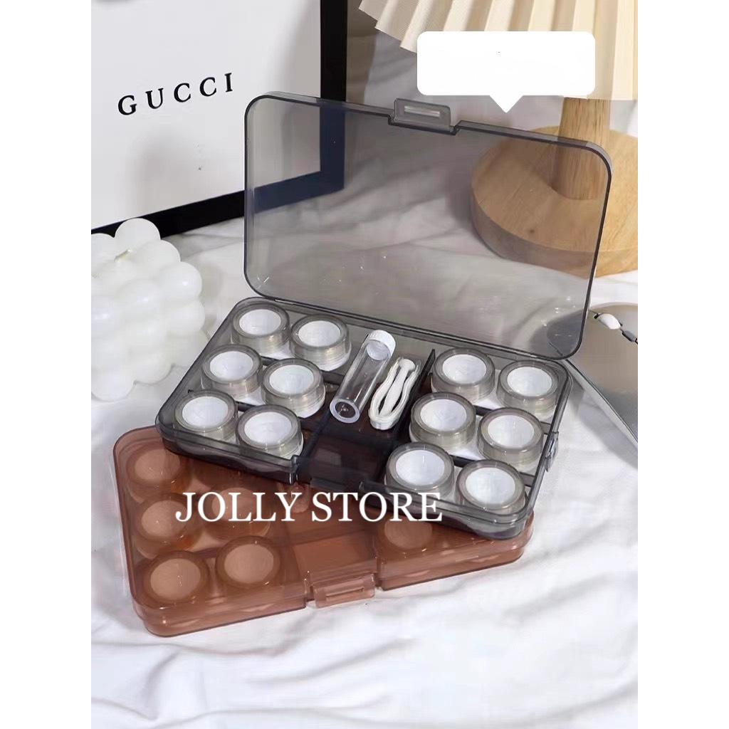 KHAY ĐỰNG LENS 6 đôi đơn giản tiện dụng JOLLY