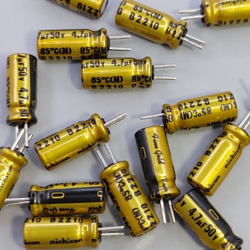 Tụ Nichicon Fine Gold FG 4.7uF 50V