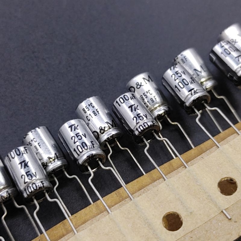 Tụ điện 25V 100uF TK UTSJ Japan chính hãng