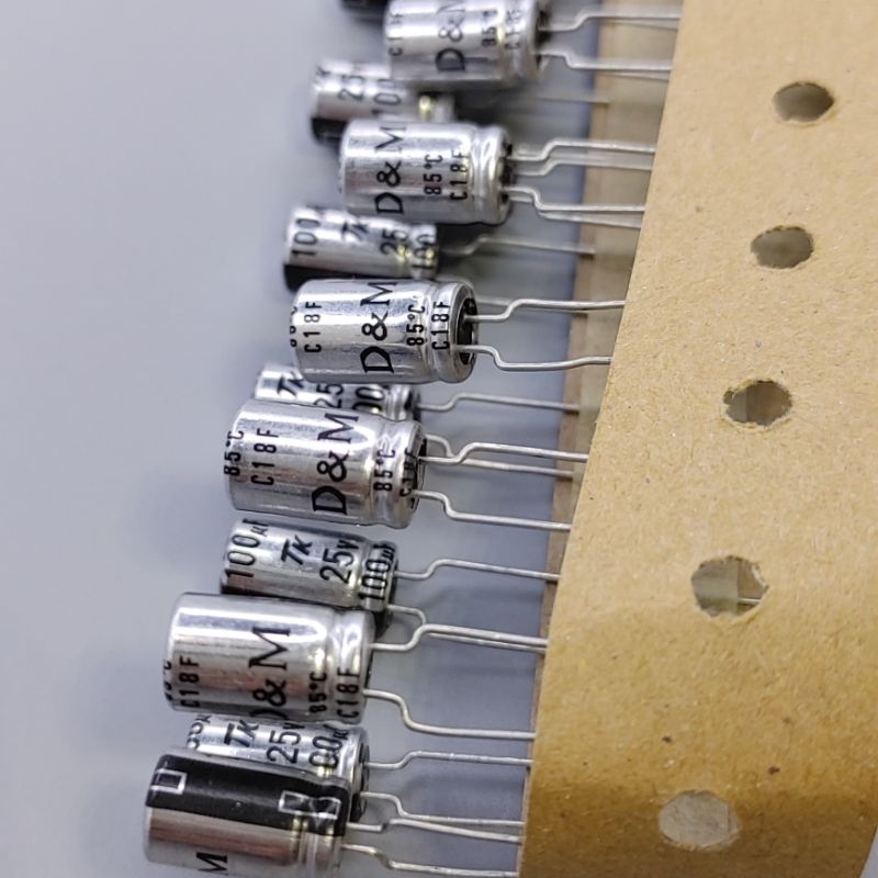 Tụ điện 25V 100uF TK UTSJ Japan chính hãng