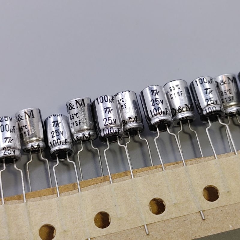 Tụ điện 25V 100uF TK UTSJ Japan chính hãng