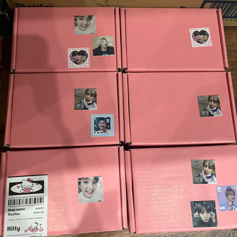 Lucky Box Hộp Quà May Mắn Nhóm Nam BTS