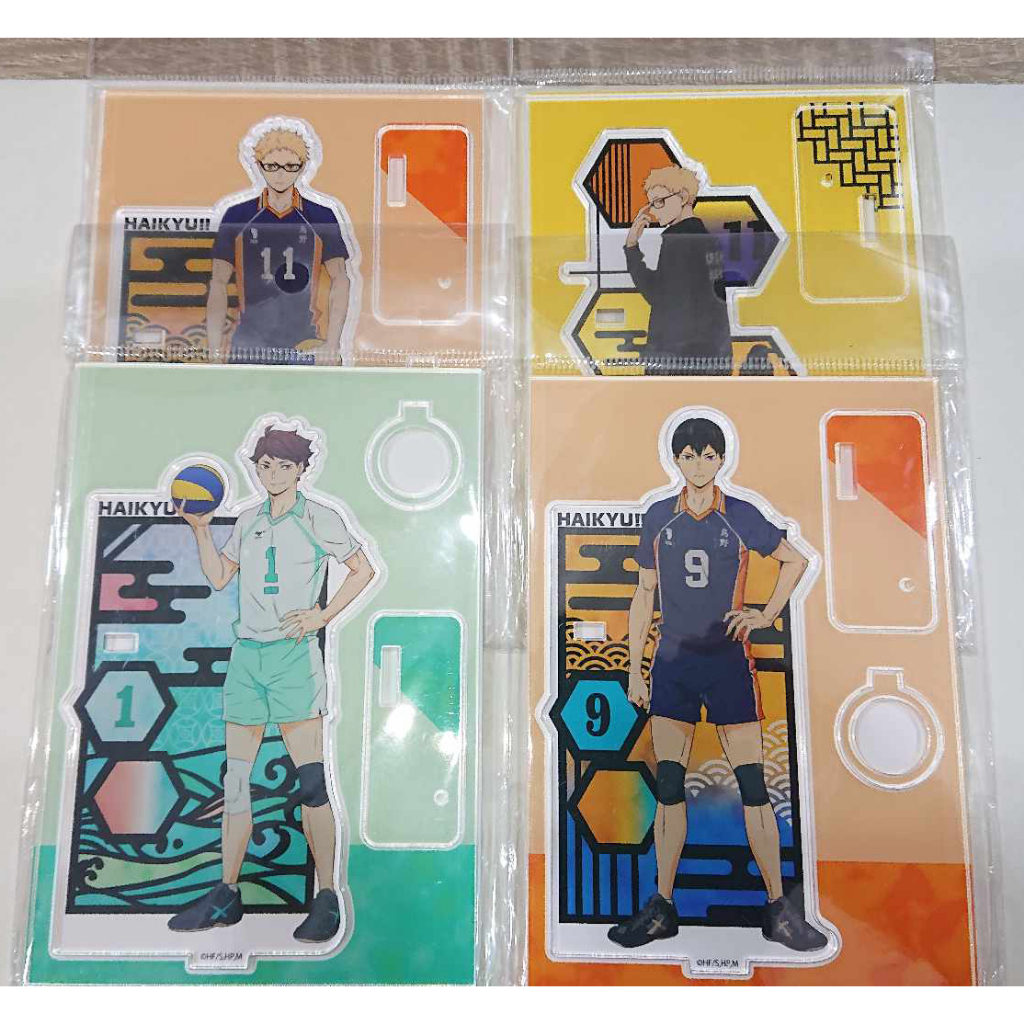 Standee Tượng Mica Haikyuu ver Gấp Giấy