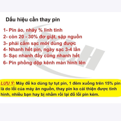 Pin dung lượng cao thay thế cho iP 5/ 5S/ 5C/5SE/ 6G/ 6S/ 6 Plus/ 6S Plus/ 7G/ 7 Plus/ 8G/ 8 Plus mới, Tặng Seal dán pin