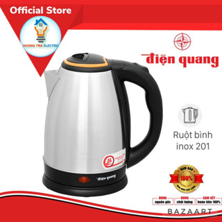 [ĐIỆN QUANG_Hàng Việt Nam] Ấm Đun Nước Siêu Tốc Điện Quang 1.8L Viền Đen