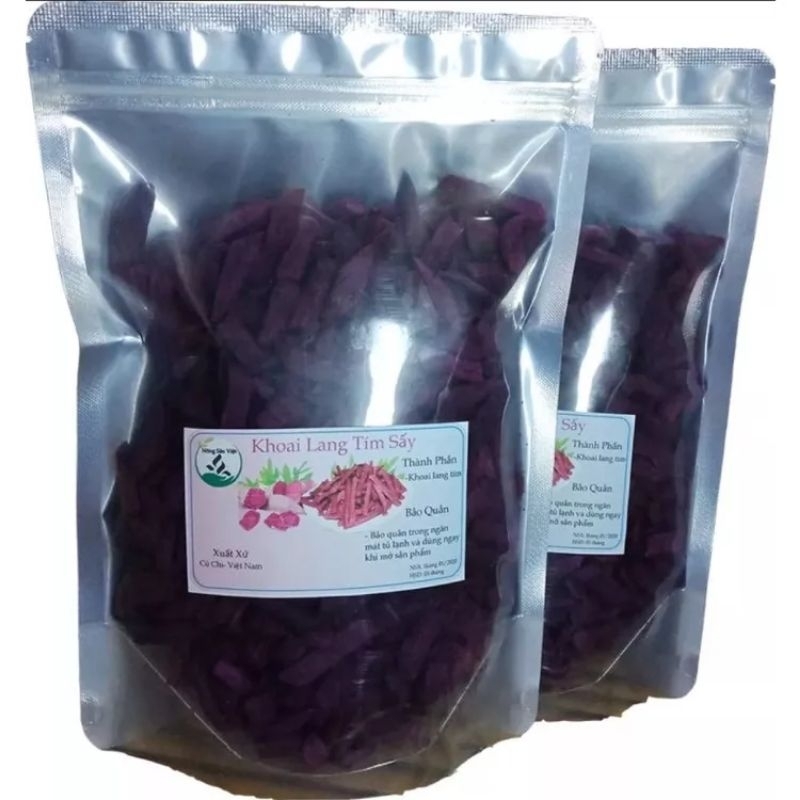 1kg Khoai lang tím sây tự nhiên