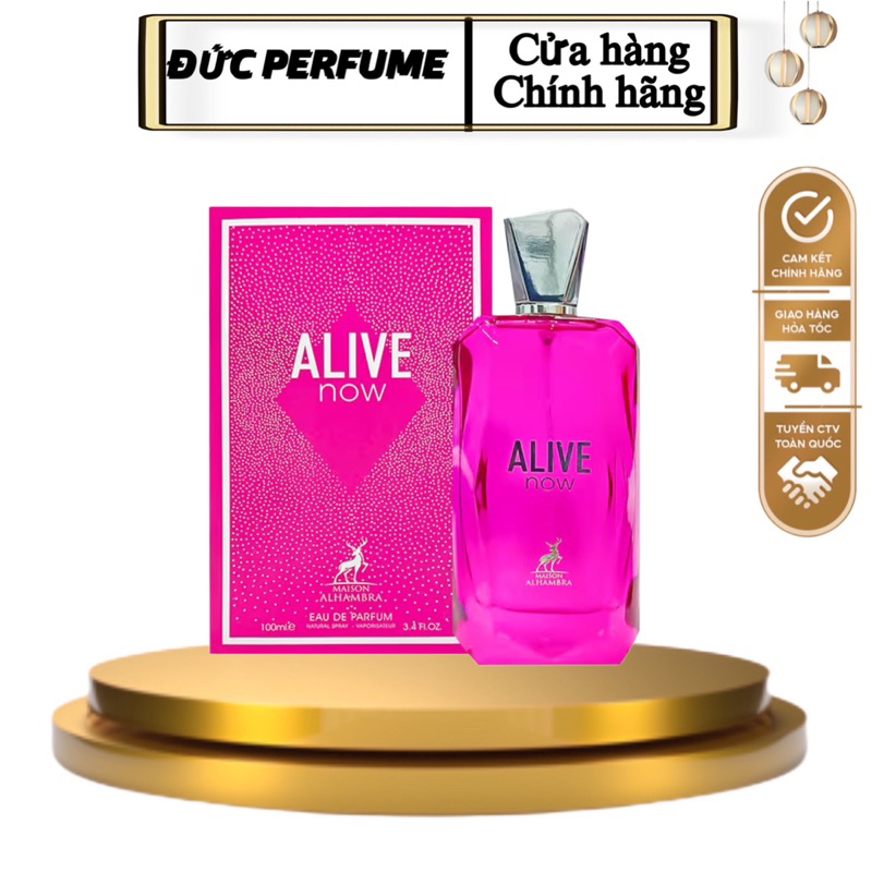 Nước hoa Alive Now cá tính , hiện đại , khác biệt