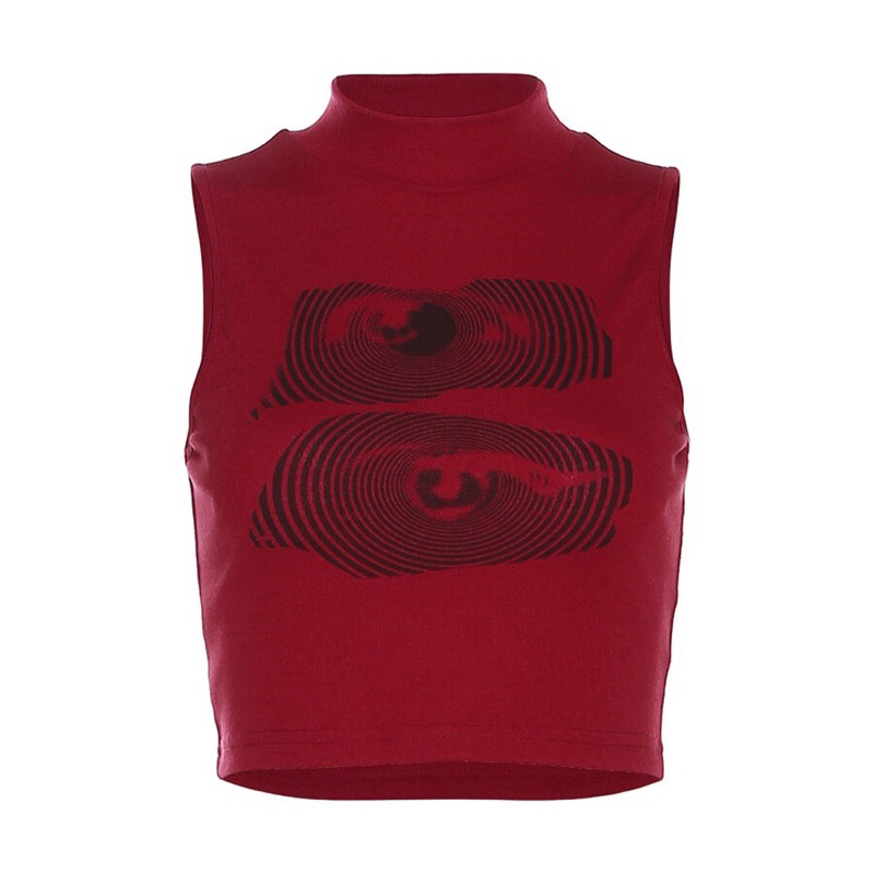 ÁO TANK TOP LEN ĐỎ size M | Ancient Magic by Ly Hỏa