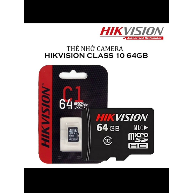 Combo 10 thẻ nhớ Hikvision,Imou cho camera, bh 5 năm