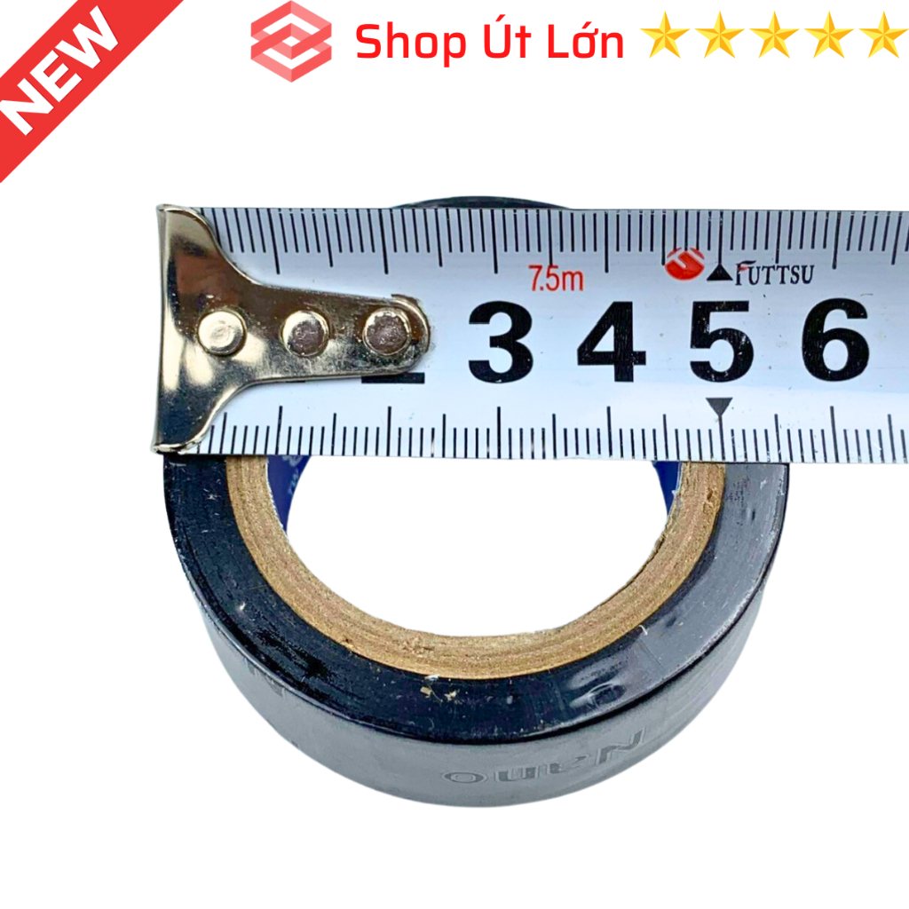 1 Cuộn băng keo điện Nano, màu đen, 10yard 9 mét, bán lẽ theo cuộn