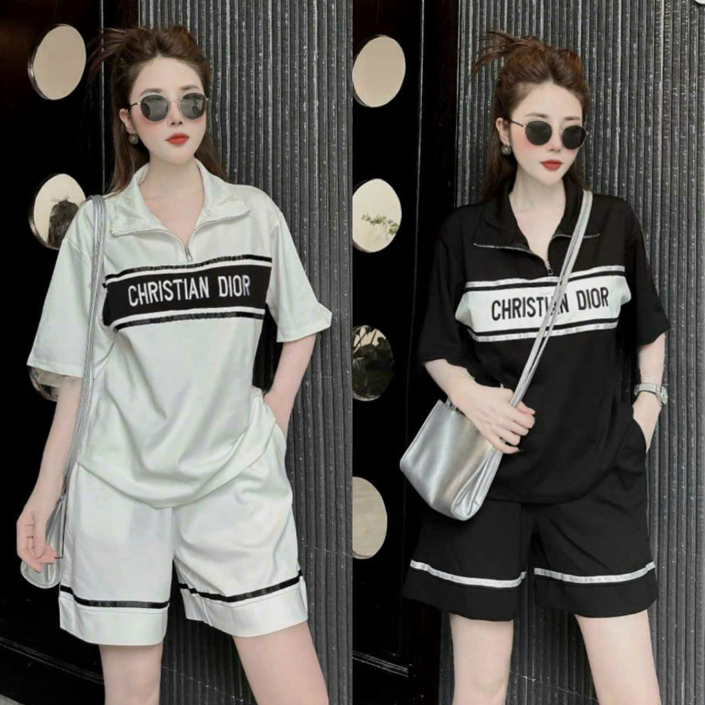 BỘ SHORT COTTON CỔ BẺ THỂ THAO SIÊU HÓT HÍT HÀNG CHẤT LƯỢNG CHUẨN FORM DÁNG TT0200