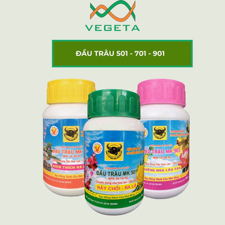 [ ComBo ] Bộ 3 món NPK Đầu Trâu - VEGETASHOP - Phân Bón 501- Phân Bón 701- Phân Bón 901- Phân Bón Lá Đầu Trâu