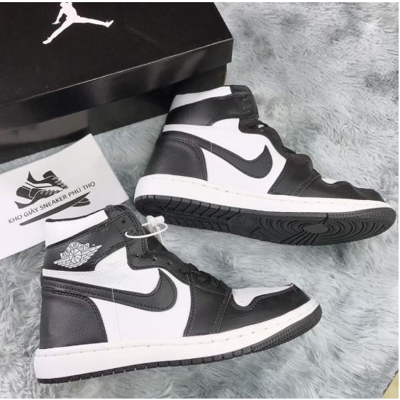 Giày Jordan Cao Cổ Full Trắng, Đen Cao, Nâu Cao, Xám Cao_ Giáy Jordan Cổ Cao Vip Màu Hot trend