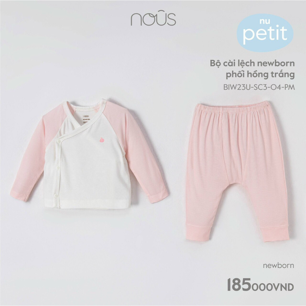 Nous sơ sinh bộ dài tay pettit, nu air