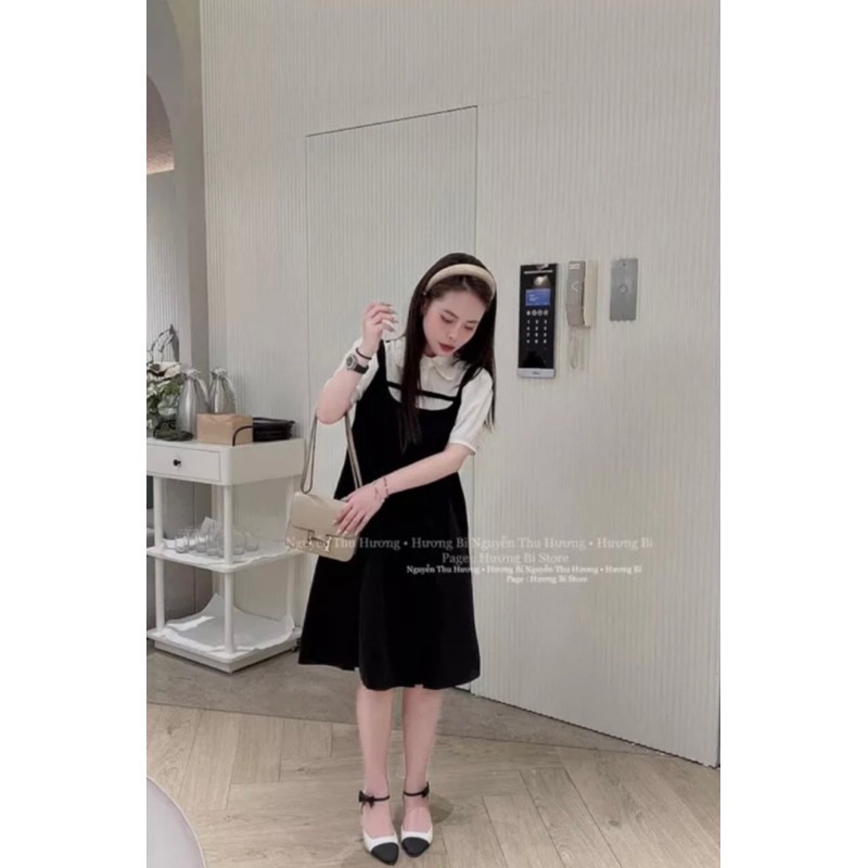 Váy bầu cộc tay công sở Z01