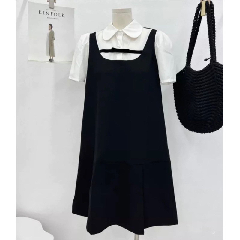 Váy bầu cộc tay công sở Z01