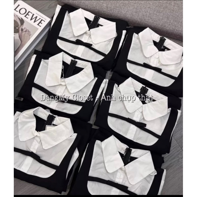 Váy bầu cộc tay công sở Z01