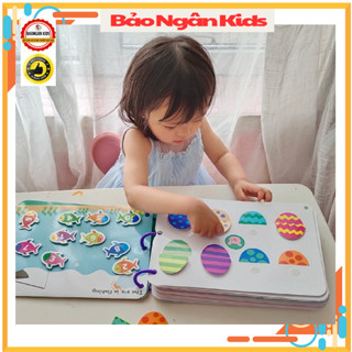   Hàng Loại 1  Combo Đồ Chơi Học Liệu Bóc Dán Montessori Thông Minh Cho Bé 17 Chủ Đề Bóc Dán Toán Học Cho Bé Vui Chơi 